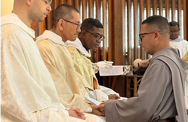 Simple Profession of Brother Benedict Pio in Cebu